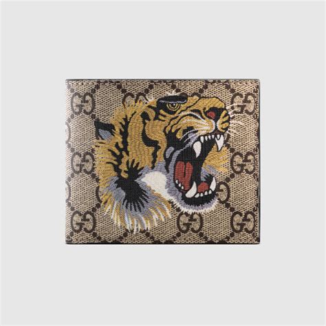 replica gucci tiger wallet|gucci wallet men tiger.